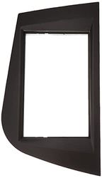 ACV 281328-05 2-DIN radiopanel för Seat Leon 2005-2009 antracit