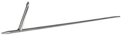 SEAC Asta Tahitiana Inox per Pesca Subacquea, Ø 6.5 mm, Trazione 750N/mm2, Argento, Ø 6.5 x 140