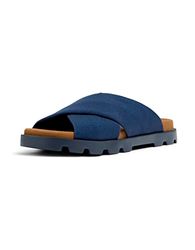 Camper Brutus Sandal voor heren, donkerblauw, 40 EU, donkerblauw, 40 EU