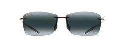 Maui Jim Lighthouse Gafas, Gloss Black, 65/13/127 Unisex Adultos