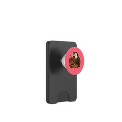 Lindo Gordito De Dibujos Animados Pingüino Comiendo PopSockets PopWallet para MagSafe