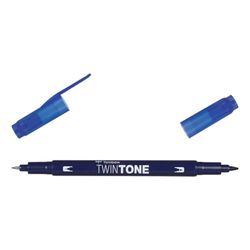 TWINTONE-42 viltstift met dubbele punt, marineblauw