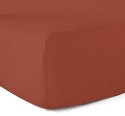 Hoeslaken, 100% katoen, 57 draden/cm², 80 x 200 cm, spanhoogte 30 cm