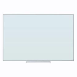 U Brands UBR2777U0001 - Lavagna in vetro cancellabile a secco, 88,9 x 58,4 cm, superficie bianca satinata, senza cornice