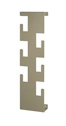 HAKU Möbel Wandkapstok groen, staal - Maat: B 15 cm x H 60 cm x D 8 cm, Stijl: Modern