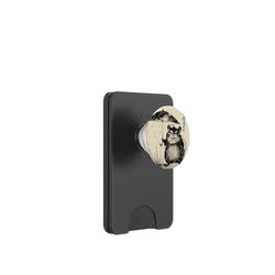 Ratón con paraguas, japón vintage PopSockets PopWallet para MagSafe