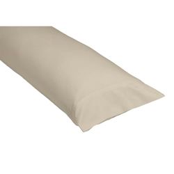 Alexandra House Living Kussensloop Qutun taupé, 45 x 155 cm