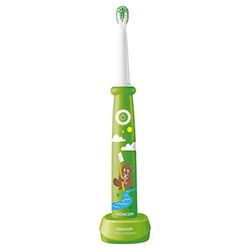 Brosse à Dents Sonique Électrique pour Enfants avec 26000 Vitesse de Brossage, Vert