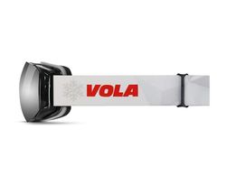 Vola Masque Zippy Snowy (Verre Silver Miroir) Adulte Unisexe, Blanc, 20