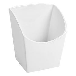 García de Pou 6 unités - Boîte à frites L 13,3 x 9,4 x 14,6 cm Blanc porcelaine