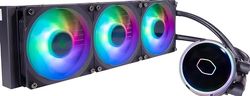 Cooler Master MasterLiquid PL360 Flux - Sistema di Raffreddamento a Liquido AIO per CPU, 3 Ventole 120 mm, Radiatore 360 mm, Controller RGB Indirizzabile Gen2 - Supporta AMD e Intel