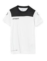 uhlsport Offense 23 Poly T-Shirt de Football pour Homme M Blanc/Noir/Anthracite