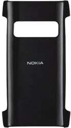 Nokia CC-3018 Hard Cover voor Nokia X7 zwart transparant