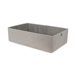 Compactor Cesto Organizer XL OXFORD in Tessuto Oxford e Cartone, Grigio