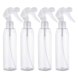 ASelected 4Pcs Water Spray Bottles 200 Ml Spray Bottle Plastic Sprayers For Gardening Cleaning Air Freshening Hair Sprayer