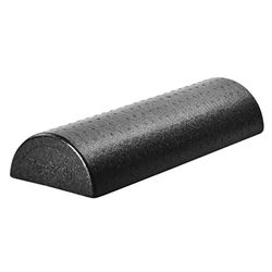 Yes4All Half Foam Roller - Rodillo Muscular Ultraligero de Alta Densidad de 45 cm de Largo para Espalda, Piernas, Entrenamientos, Gimnasio, Pilates, Fitness, Yoga