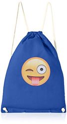 Texlab VEND-157218 Sacs à Cordon Adulte Mixte, Marine, 38 cm x 42 cm