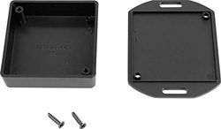 Hammond Electronics 1551TFLBK - Custodia universale 60 x 60 x 20 ABS, colore: Nero