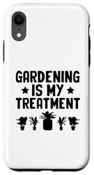 Custodia per iPhone XR Il giardinaggio è il mio trattamento Giardino Giardiniere Pianta Botanica