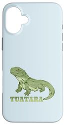 Tuatara New Zealand Reptile Case for iPhone 16 Plus