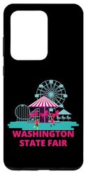 Coque pour Galaxy S20 Ultra Washington State Fair Rollercoaster Grande roue Amusement