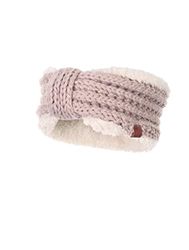 BICKLEY + MITCHELL Chunky Cable Hoofdband voor meisjes, LT Roze, One Size, roze, Eén maat