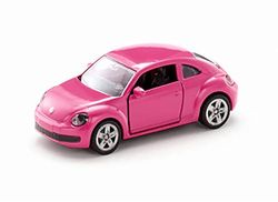 siku 1488, Maggiolino VW The Beetle, Metallo e Plastica, Rosa, Portiere apribili, Adesivi per personalizzazione