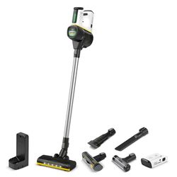 Kärcher VC 7 Signature Line Aspirador inalámbrico, 2 Tipos de succión, autonomía 60 min, 2,6 kg, 2 baterías Recargables Incluidas (25,2V), Cepillo para Suelos y Grietas y Mini Turbo