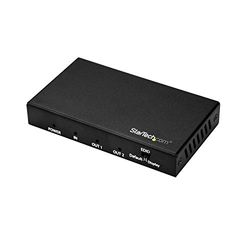 StarTech.com HDMI-splitter - 2-poorts - 4K 60Hz - HDMI-splitter 1 in 2 uit - 2-weg HDMI-splitter - HDMI-poortsplitter (ST122HD202)