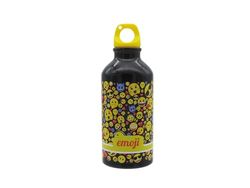 CyP Brands Emoji butelka na wodę, kanister, butelka na wodę, butelka na napoje, kolor czarny, oficjalny produkt
