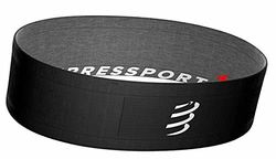 COMPRESSPORT Unisex gratis bälte Pro Cinturon de trail löpning, svart, M L UK