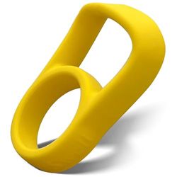 S'well Vattenflaskhandtag – gult – passar 2,5 dl, 17 oz och 2,5 dl flaskor – bekvämt sätt att bära din S'well på språng – innovativ design och ett flexibelt grepp