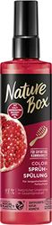 Nature Box Spraybalsam Color (200 ml), balsam för sprutning med granatäppleolja ger långvarigt färgskydd för färgat hår, flaska tillverkad av 100% social plast