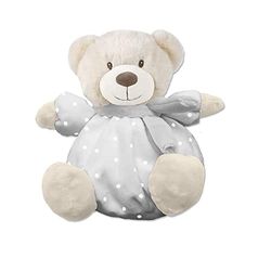 Peluche Grande Sonajero Osito gris, para bebés