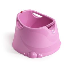 OKBABY Oplà - Szeroka i uniwersalna miska do kąpieli noworodka 12-36 miesięcy (do 25 kg) - Różowy