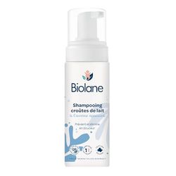BIOLANE – Champú para bebé – Cortezas de leche – Baño de bebé – Fabricado en Francia