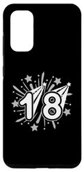 Custodia per Galaxy S20 18 anni Vintage numero diciotto 18 ° compleanno festa