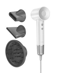 Laifen Swift Special Sèche-Cheveux, Sèche-cheveux Ionique Haute Vitesse (200M Ions) Avec Moteur Sans Balais 110 000 tr/Min pour SéChage Rapide, Faible Bruit, Incluant Buse MagnéTique(Blanc)