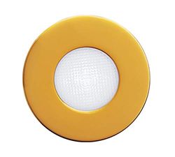 Daisalux lyra - Baliza lyra r/b led.blanco difusor transparente 230 oro