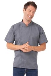 Chef Works Abrigo de chef Springfield para hombre, Azul Tinta*, Medium