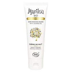 Marilou Bio Creme noturno com argão, tubo de 50 ml