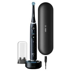 Oral-B iO Spazzolino Elettrico Serie 10, si collega all'app mobile Oral-B, con tecnologia magnetica iO, 3 punte, custodia da viaggio con funzione di ricarica, nero
