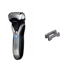 Panasonic ES-RT67-S503 - Afeitadora Eléctrica para Hombre WET&DRY, Recargable, 3 Hojas de Acero Inoxidable + Panasonic WES9068Y1361 Recambio de Lámina Interior de Afeitar