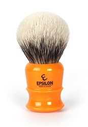 Pennello da barba con punta argentata Epsilon Butterscotch 50/26 mm