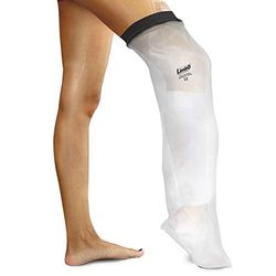 Housse de protection imperméable LimbO pour les plâtres et pansements. Demi jambe (M80 : mesure au-dessus du genou 39-54 cm. (5’5 ”–6’0))