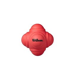Wilson Reaction Ball, Palla da Tennis per Allenamento Unisex-Adolescente, Rosso, S