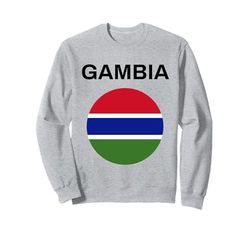 Bandiera Gambia moderna Felpa