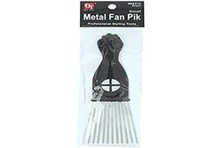 Beauty Town Pente Profissional Metal Fan Pik Petit Preto (09312), noir, ne s'applique pas