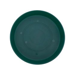 The HC Companies Soucoupe pour Pot de Fleurs en Plastique, Vert persistant, 17,8 cm