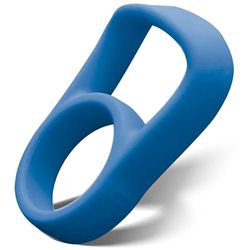 S'well Silicone Waterfles Handvat, Blauw, Geschikt voor 500ml en 750ml flessen, Lichtgewicht met een Flexibele Grip en Comfortabel om te Dragen, Innovatief Ontwerp